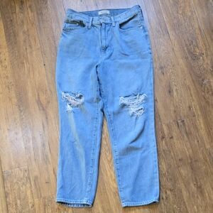 Madewell Distressed Mom Jean